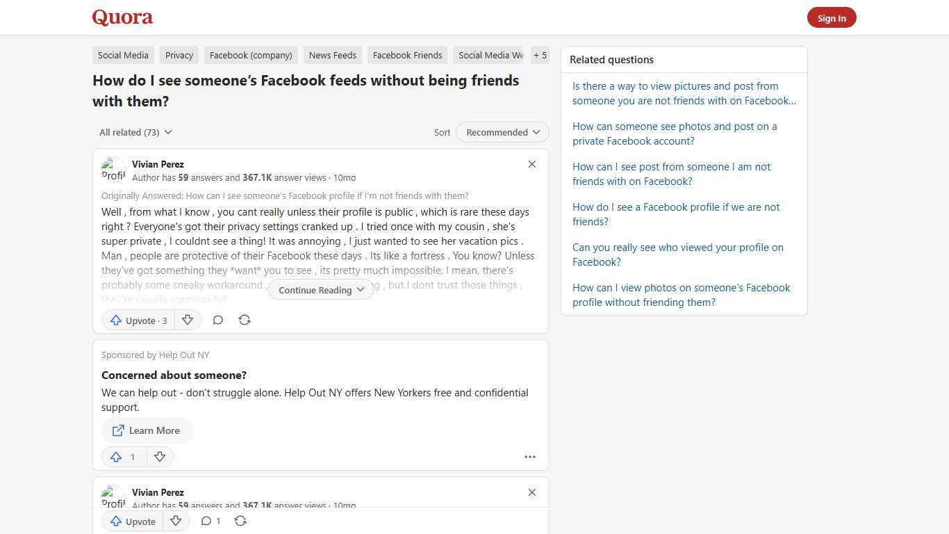 How to see someone’s Facebook feeds without being friends with them - Quora
